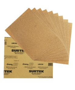 Lija madera cabinet grano 80 Surtek