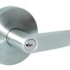 Manija de acero inoxidable Vermont ranura baño Lock