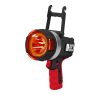 Linterna de LED reflectora a p rueba de agua recargable de 1, 400 lm