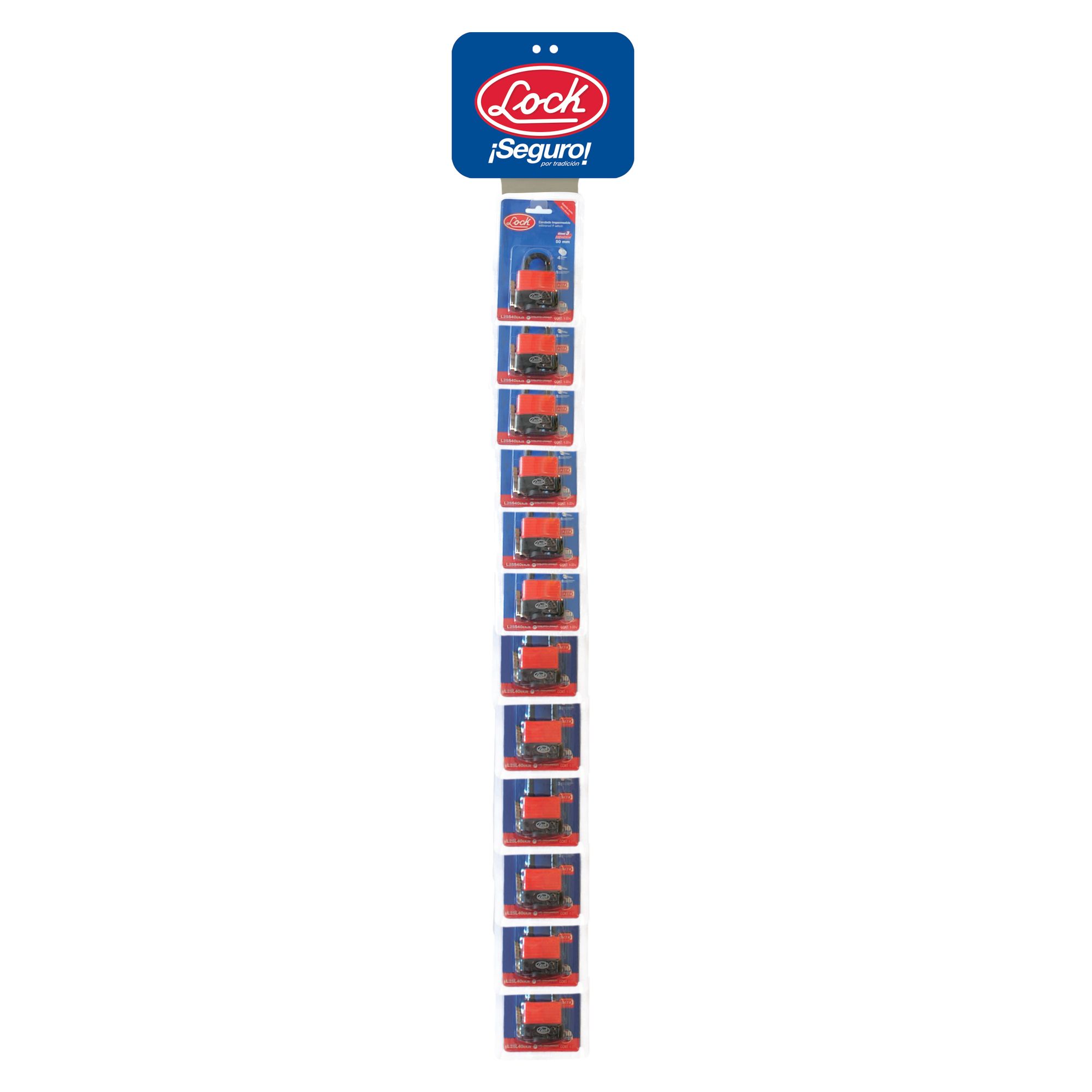 Tira de impulso con candados impermeables Lock