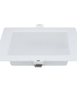Luminario de LED empotrable cu adrado 12 W, luz de día