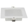 Luminario de LED empotrable cu adrado 6 W, luz de día