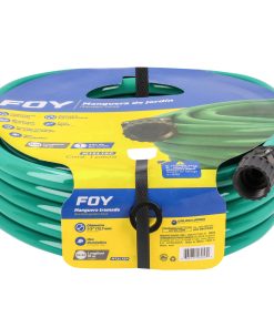 Manguera lisa 2 capas 1/2 in armada conector plástico 15m Foy