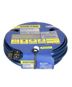 Manguera tipo spider 1/2 in, 6 metros Surtek
