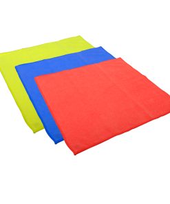 Paño de microfibra de 40 x 40 cm de colores, 6 piezas