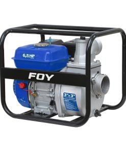Motobomba 6.5HP, 196cc, flujo máximo 1000 L/min, 3.6 L Foy
