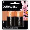 Pila alcalina marca Duracell® D con 2 piezas Surtek
