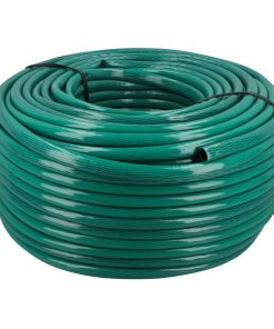 Manguera para jardín tramada c on conector plástico 1/2 in, 100 m