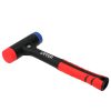 Mazo de golpe seco con mango R ubber grip tapas intercambiabl es 11-1/2 in 16 oz