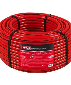 Manguera para jardín de 6 capa s reforzada con conector metál ico robusto 5/8 in, 100 m