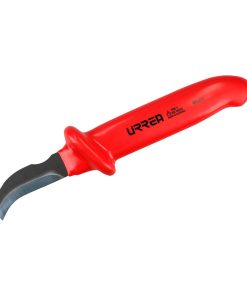 Urrea Navaja para electricista 1000V punta curva