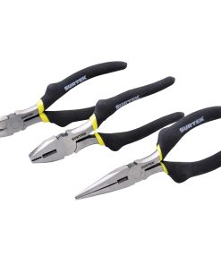 Surtek Juego de 3 pinzas para electricista