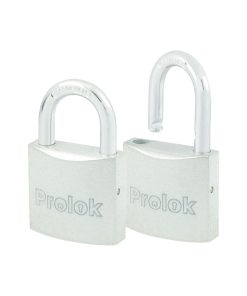 Jgo 2 candado acero cort 38mm Prolok