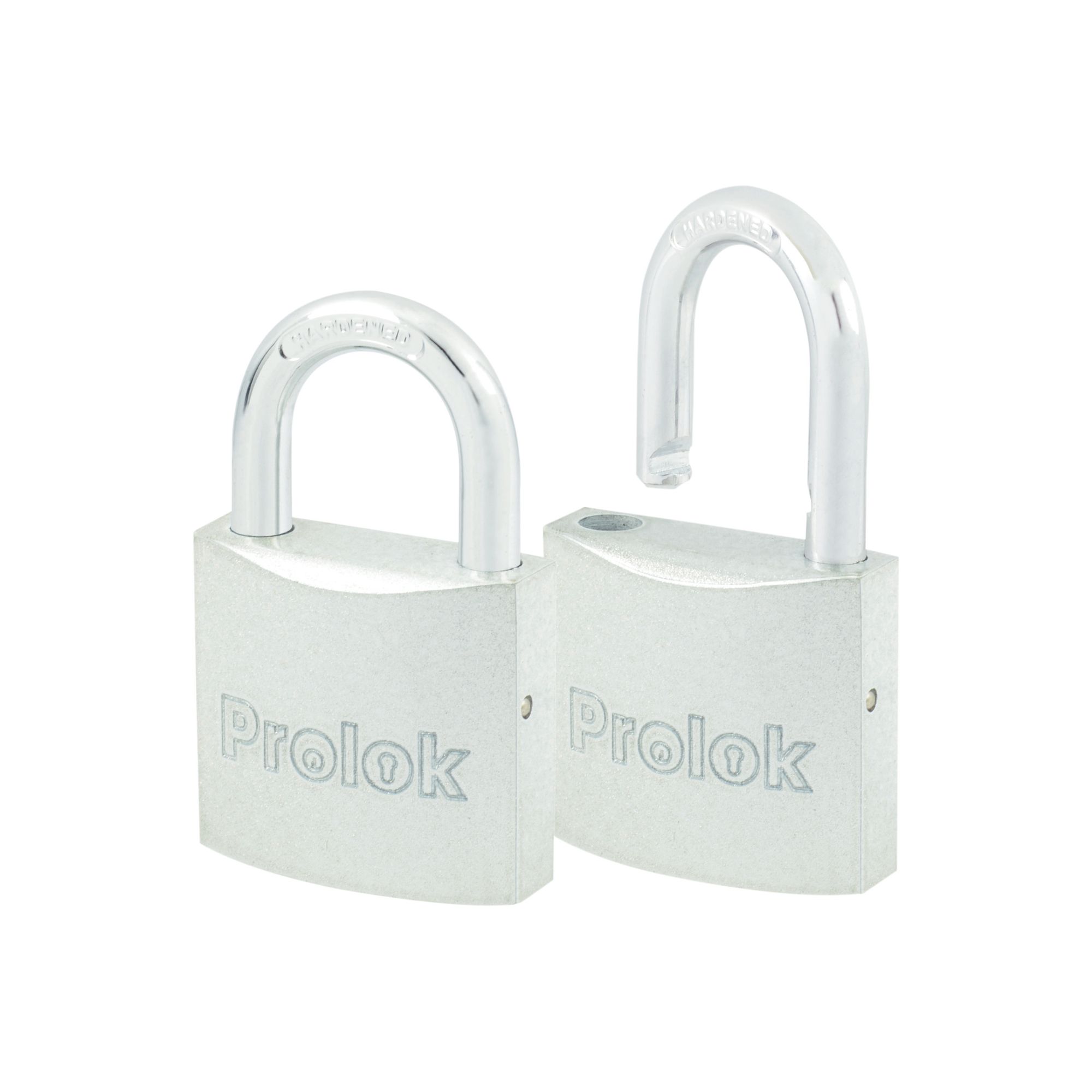 Jgo 2 candado acero cort 38mm Prolok