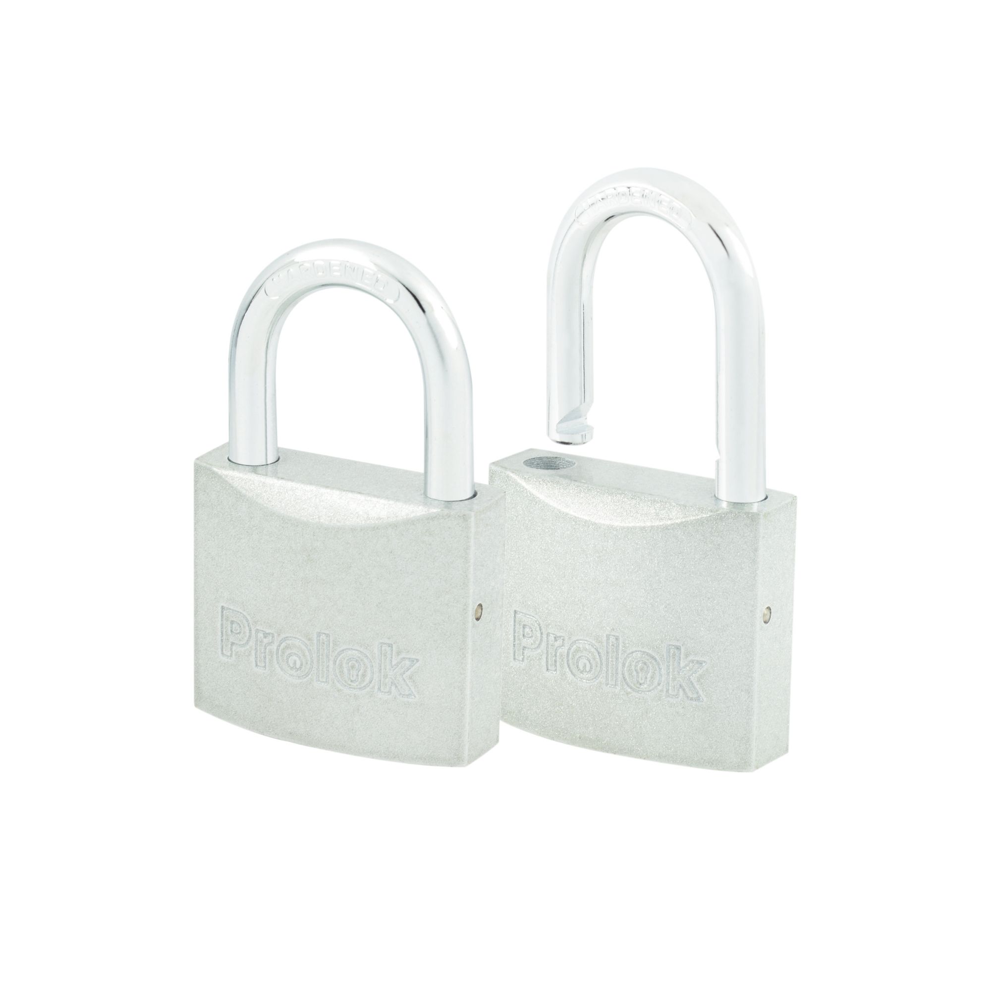 Jgo 2 candado acero cort 45mm Prolok