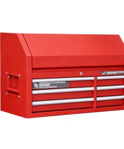Gabinete superior 6 gavetas co lor rojo serie P 46 in