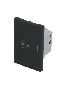 Apagador para timbre negro 1/1 Surtek.