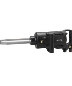 Pistola de impacto neumática c uadro de 1 in 1,535 ft-lb con ex tensión 9 in sistema twin hammer