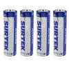 Pilas alcalinas AA blíster con 4 piezas Surtek.