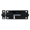 Pasador de sobreponer tipo bar ril acabado latón negro, 6 cm