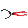Pinza ajustable para filtros d e aceite 2-23/64 in a 3/17 in de 1 2 in