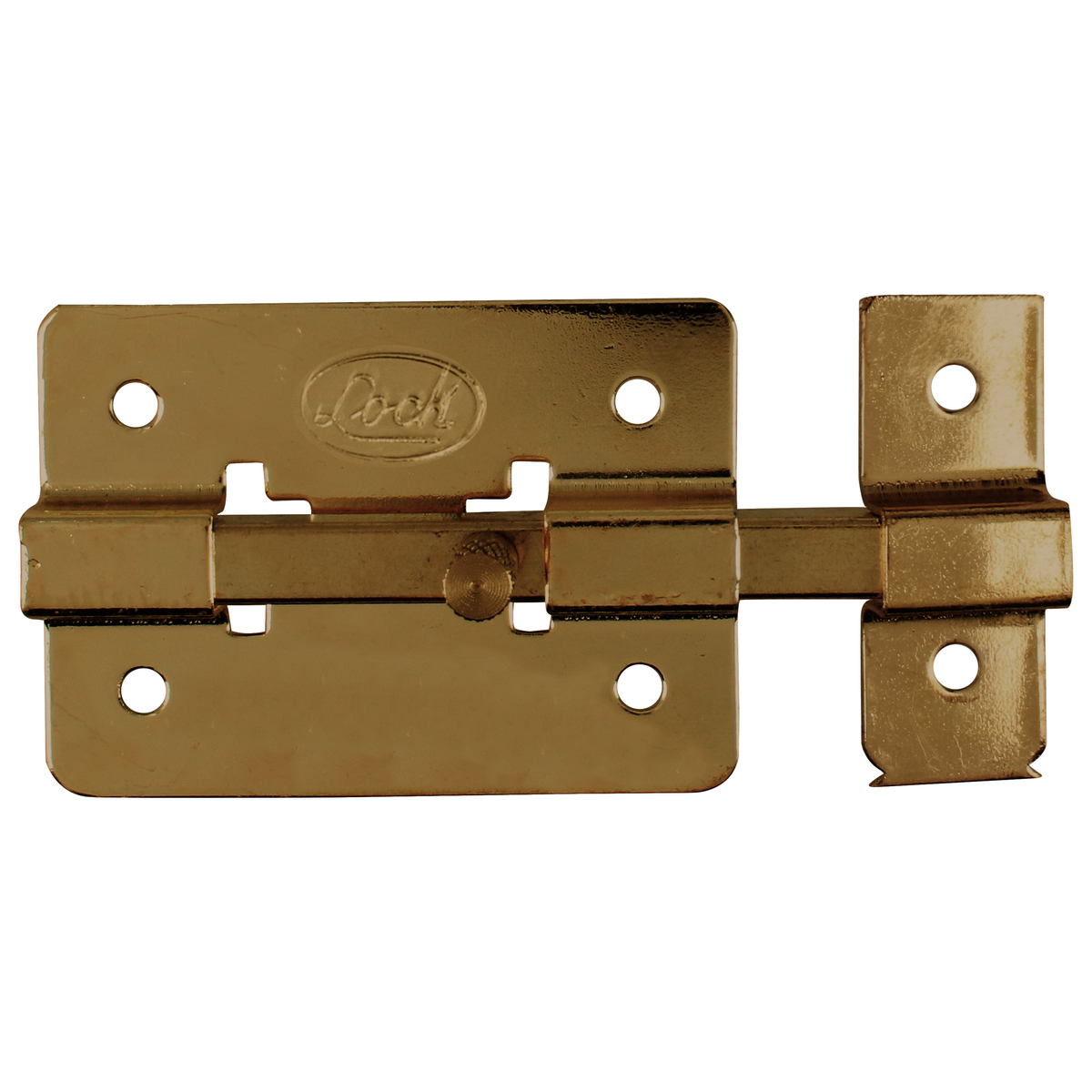 Pasador de sobreponer de barra latón antiguo 12 cm