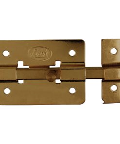Pasador de sobreponer de barra latón antiguo 5 cm