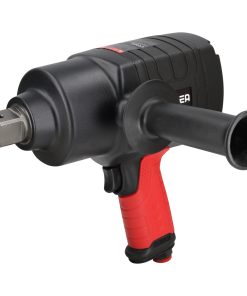 Pistola de impacto neumática c uadro de 1 in 1,035 ft-lb compos ite sistema twin hammer