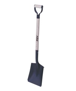 Pala cuadrada puño D metal Foy
