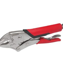 Pinza de presión con mango bim aterial quijada curva de 7 in