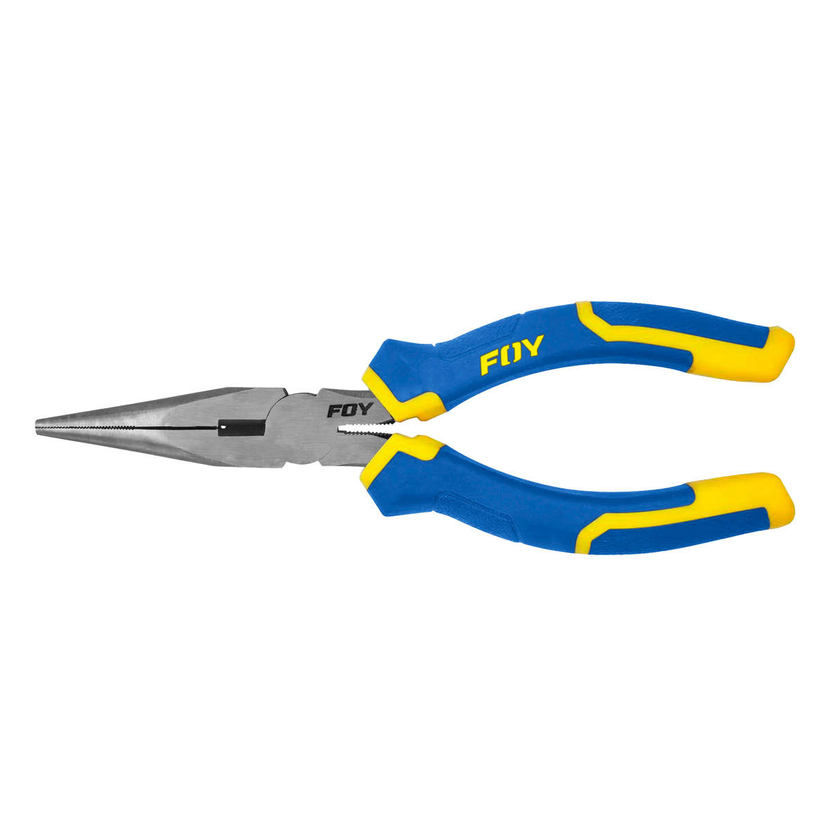 Pinza para electricista con ma ngo bimaterial punta larga de 6 in