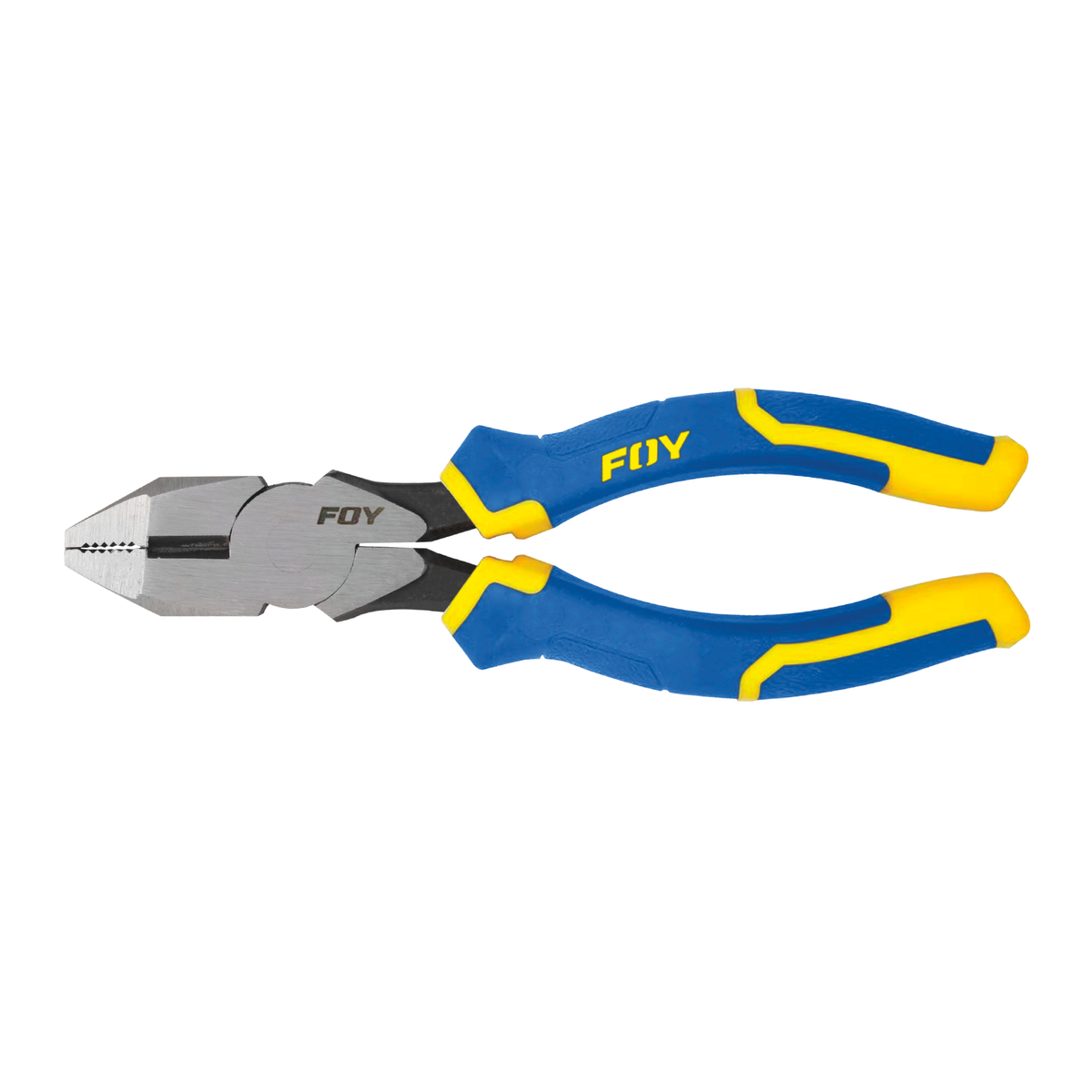 Pinza para electricista con ma ngo bimaterial corte lateral d e 8 in
