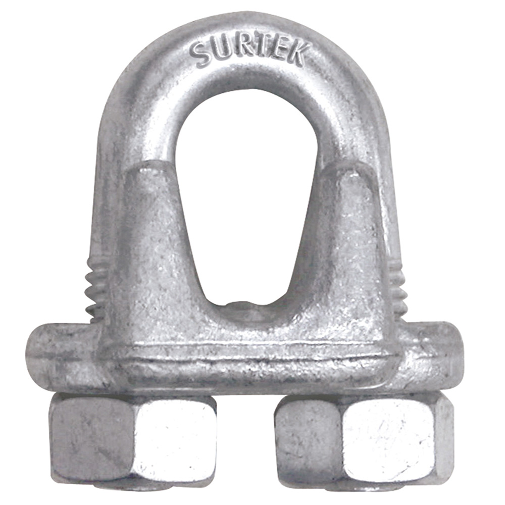 Perro acero forjado 3/8 in Surtek
