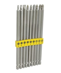 Juego de 9 puntas largas intercambiables en juego Surtek