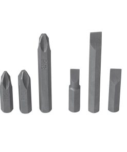 Juego de 6 puntas para destornillador de impacto D10 Surtek