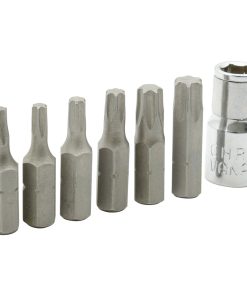 Juego de 7 puntas Torx® intercambiables en juego Surtek