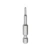 Punta hexagonal de poder métri ca hexágono de 1/4 in, 3 mm x 2 in 5 piezas