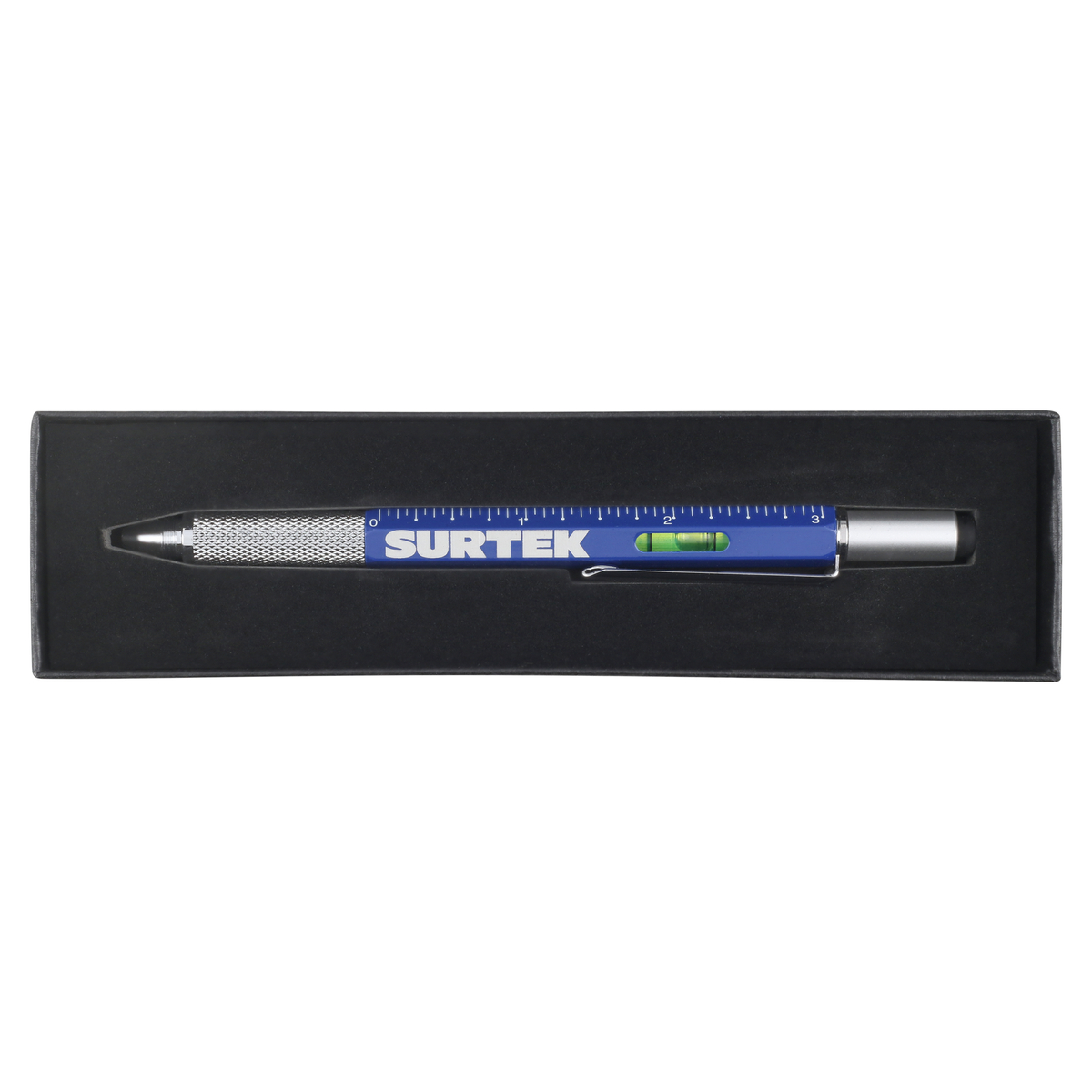 Pluma de tinta negra multifunc ión 6 en 1