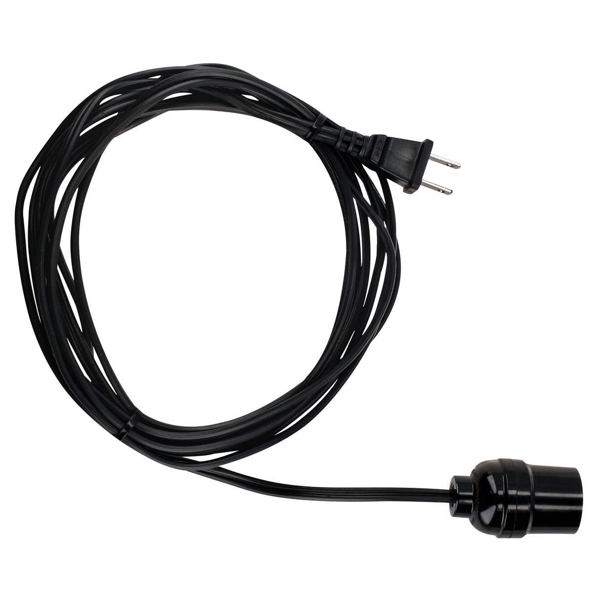 Portalámpara con cable de alim entación 2 x 18 4 m