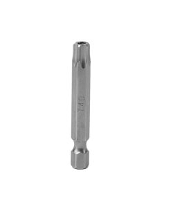 Punta Torx seguridad de poder hexágono de 1/4 in, T25 x 2 in 5 p iezas