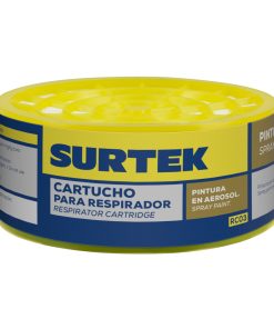 Cartucho para respirador con p rotección para pintura en aero sol