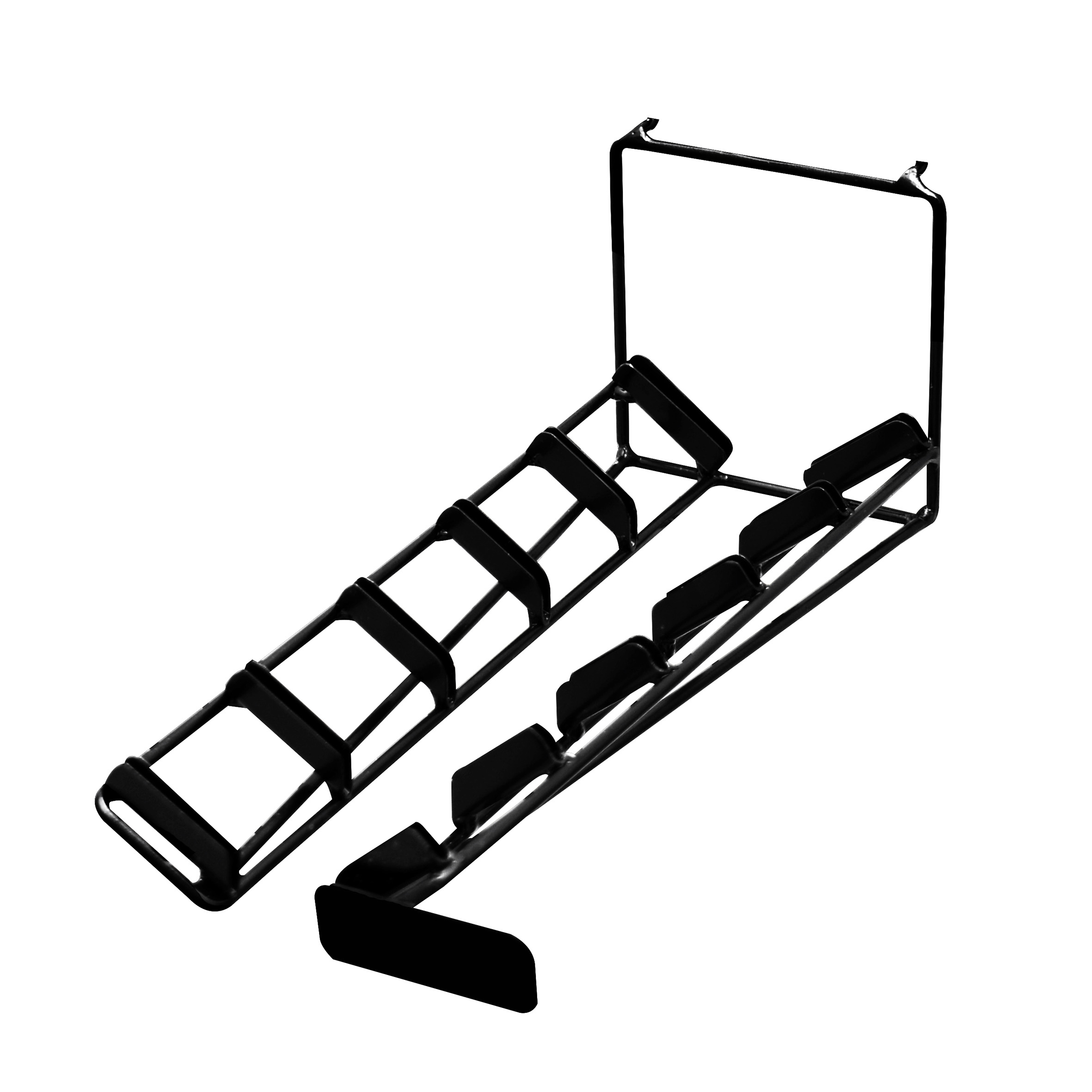 Rack despachador para panel pa ra cucharas de albañil 16 cm x 16 cm x 31 cm