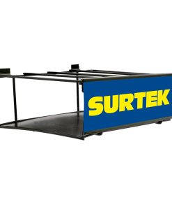 Rack para espuma de poliuretano para panel ranurado Surtek