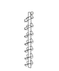 Rack despachador para panel pa ra pinturas en aerosol 100 cm x 16 cm x 14 cm