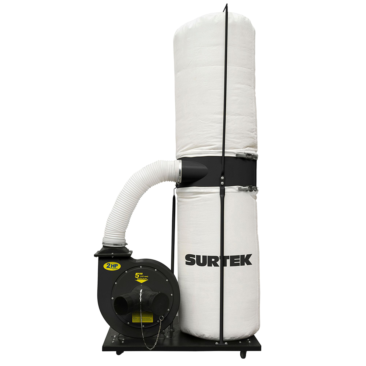 Colector polvo 2HP 4 in 2 entradas Surtek