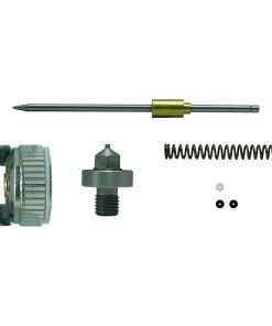 Repuestos para mini pistola surtek de gravedad , modelo PPG2.Incluye: 1 boquilla tipo abanico, 1 aguja, 1 resorte, 1 boquilla de punto, 1 junta, 4 arandelas de hule, 4 arandelas Surtek