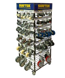 Rack para ruedas y rodajas de 172pz Surtek