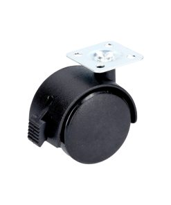 Rodaja tipo yoyo de placa con freno de 40 mm Surtek