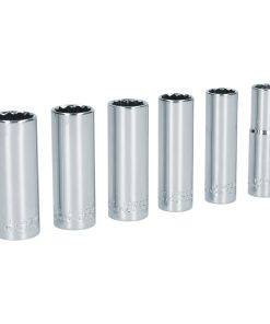 Juego de 6 dados largos en pulgadas 1/2 in  Surtek