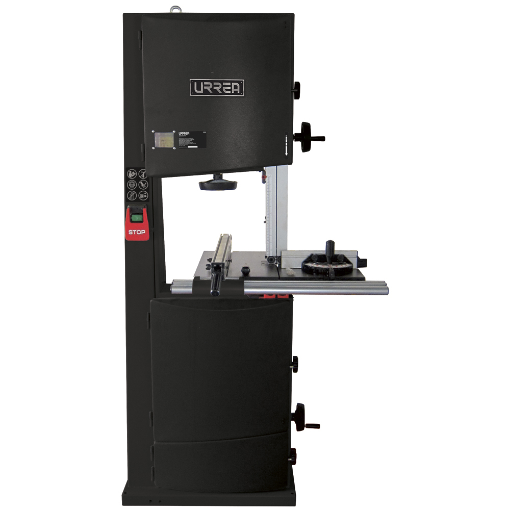 Sierra banda de 3 HP, con rueda de 18 in, 220 V, 60 Hz Urrea